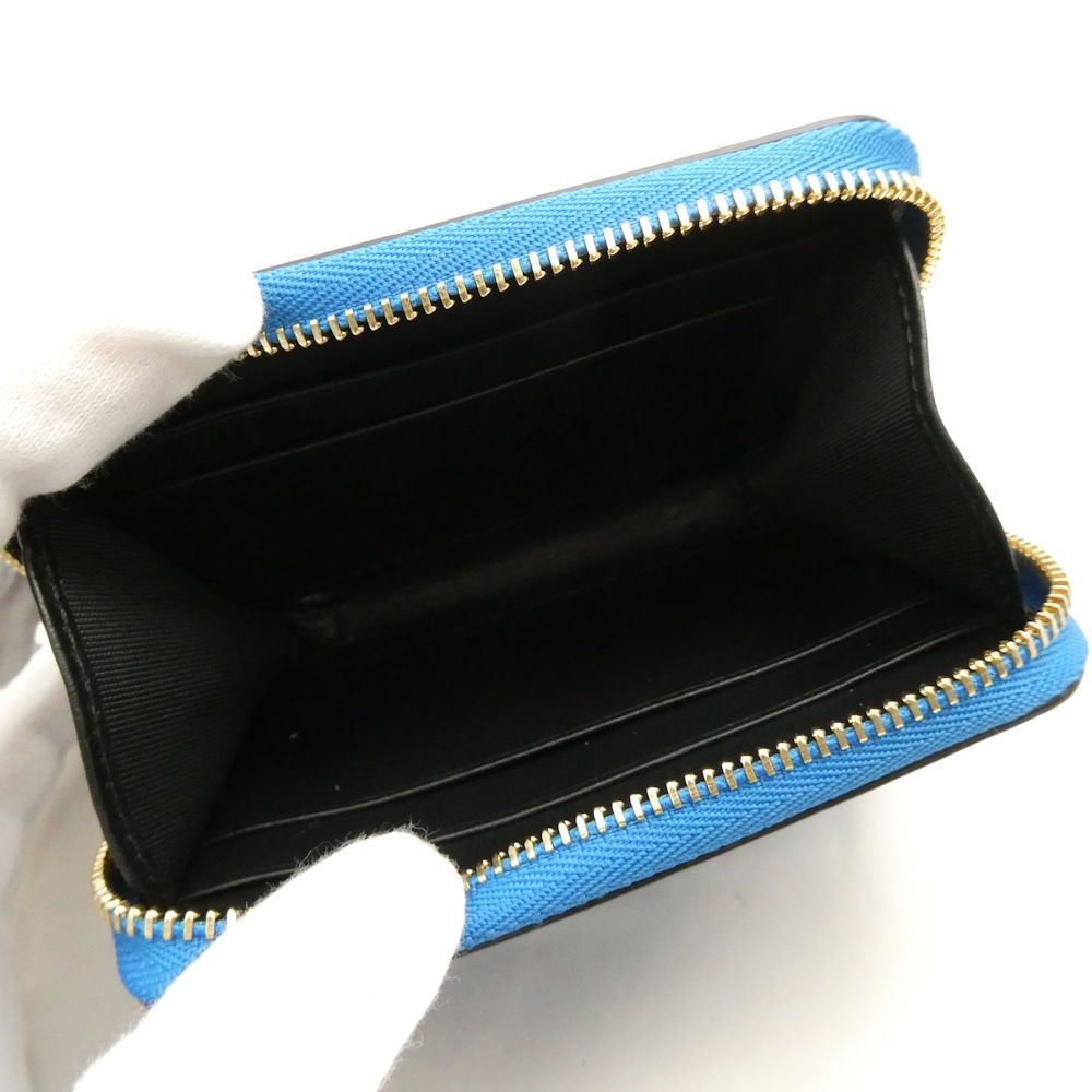 未使用 SMYTHSON スマイソン Panama Small Zip Around Purse コイン 