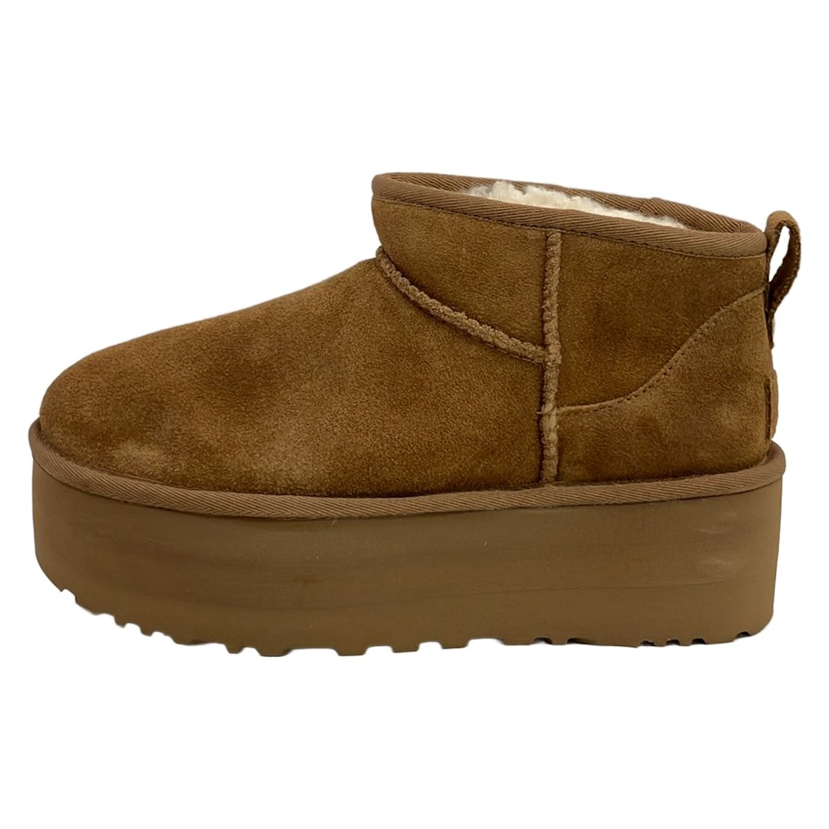 UGG(アグ) ショートブーツ 24 レディース - 1135092 ブラウン ムートン