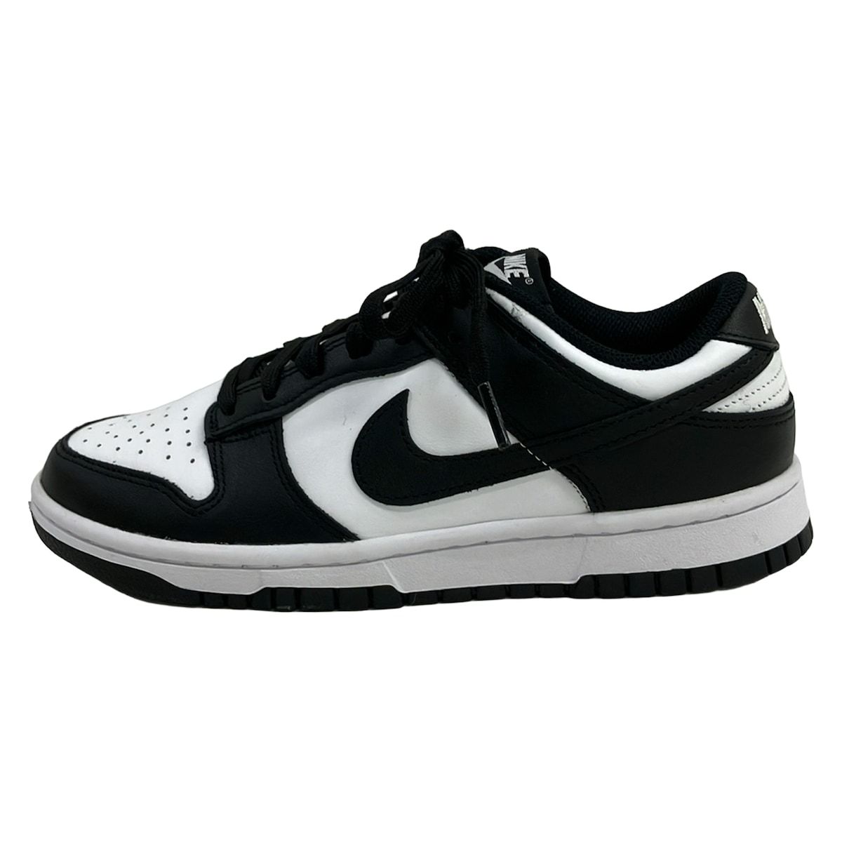NIKE(ナイキ) スニーカー 24.5 レディース - DD1503-101 白×黒 レザー