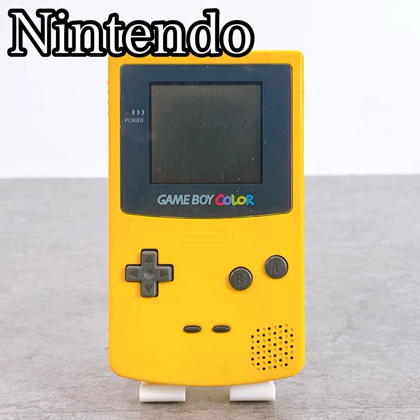 H-1427 Nintendo ゲームボーイカラー CGB-001 イエロー ジャンク品
