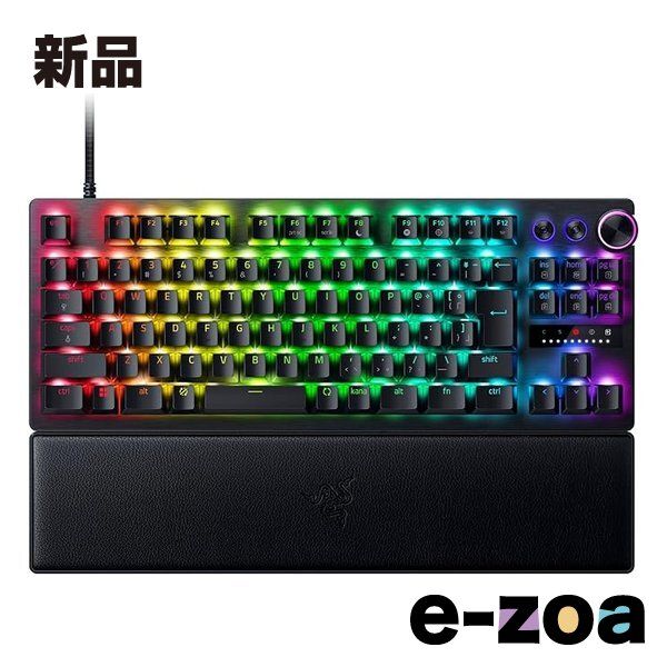 Razer レーザー Huntsman V3 Pro Tenkeyless JP ブラック RZ03-04981300-R3J1 (2583866)
