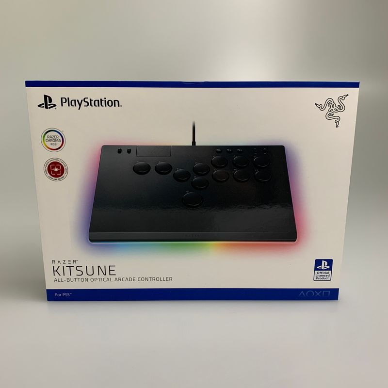 【中古美品】 Razer レイザー Kitsune 薄型レバーレスコントローラー ゲーミング PS5/PC ゲーム周辺機器 【024-260523-AS-3-min】