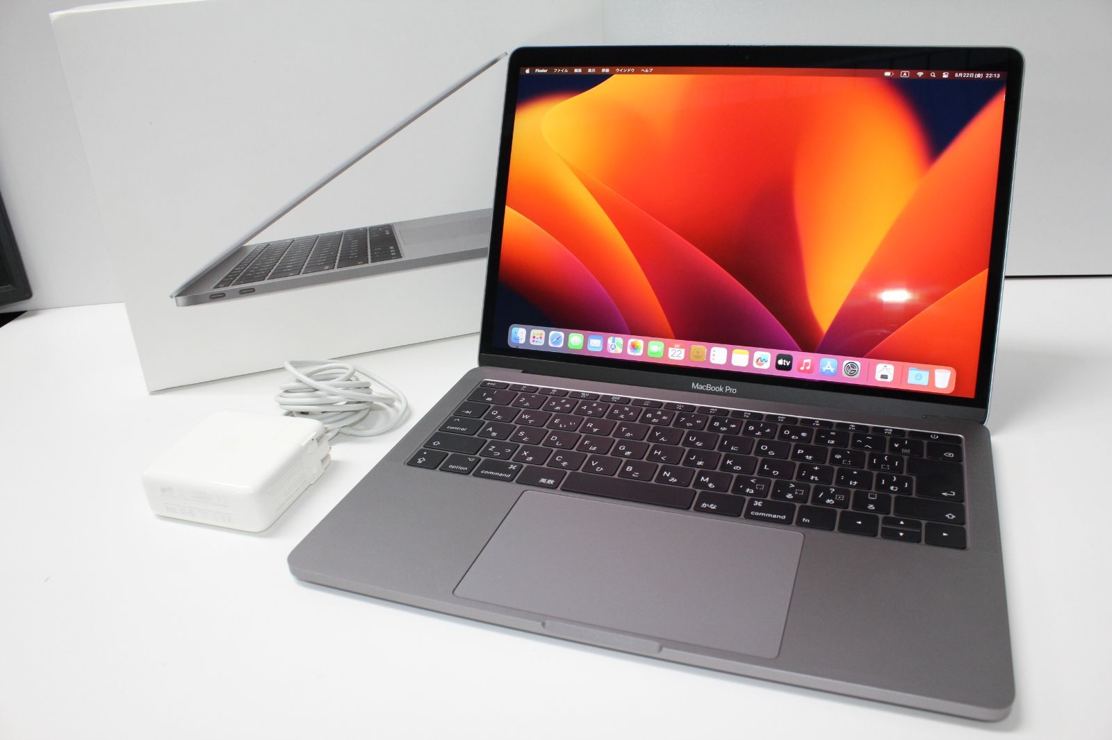 MacBook Pro（13インチ,2017,Thunderbolt 3ポートx 2）128GB/8GB〈MPXQ2J/A〉⑥