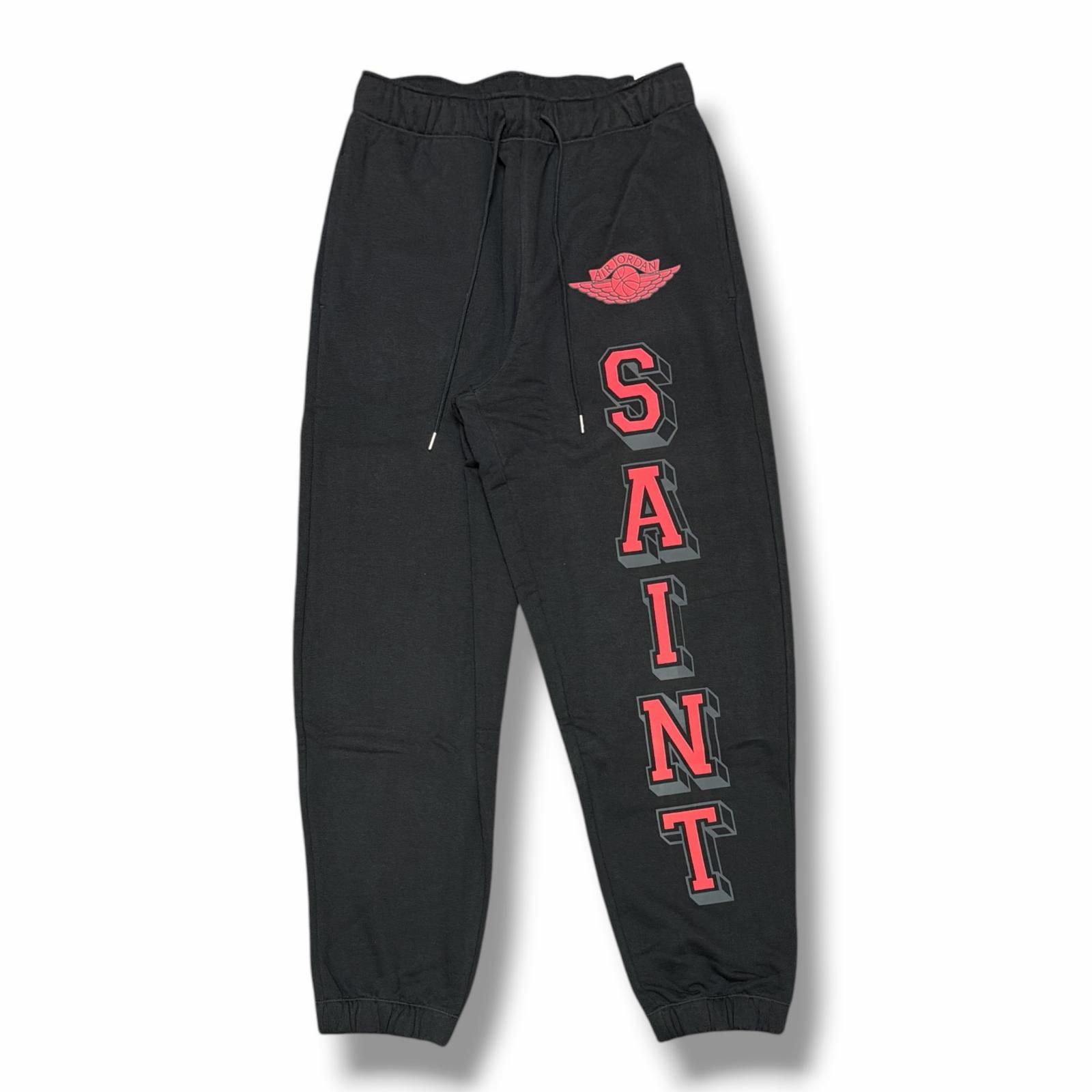 未使用 SAINT MICHAEL  × Jordan 26SS MJ SM FLC PANT コラボスウェットパンツ セントマイケル  × ジョーダン SM-MK8-0000-J06 ホワイト L （18752M） 未使用 SAINT MICHAEL × JORDAN BRAND 26SS MJ SM FLC PANT ロゴ