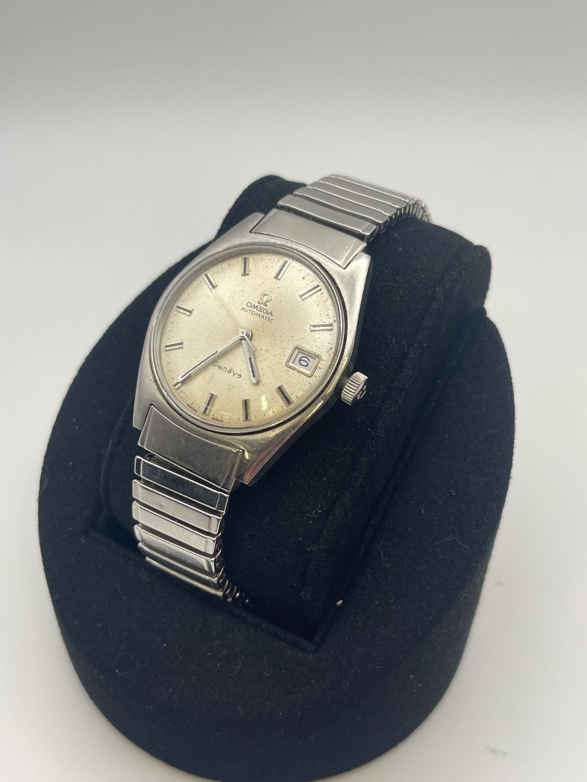 OMEGA ジュネーヴ 自動巻腕時計　ジャンク品