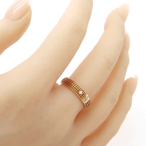 DAMIANI メトロポリタン ドリーム PG ダイヤモンド リング 1PD 約12.5
