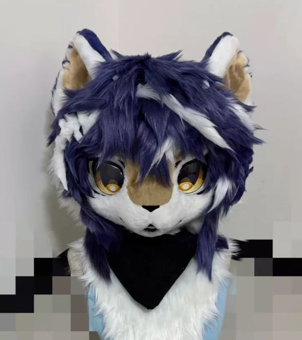 犬　猫　着ぐるみ ヘッド全頭　ヘッド ケモノ ファースーツ ぬいぐるみ コスプレ コスチューム Kurumi 一点物 C107