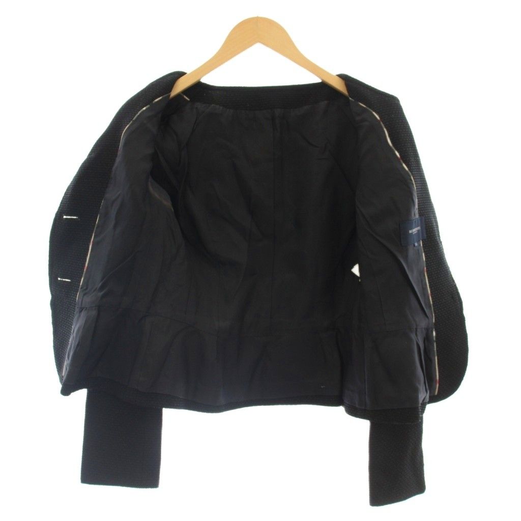 バーバリー ロンドン BURBERRY LONDON スーツ セットアップ ノーカラー