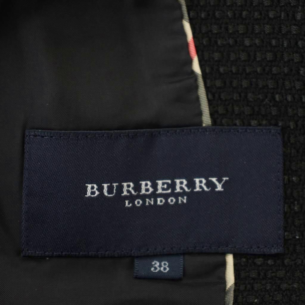 バーバリー ロンドン BURBERRY LONDON スーツ セットアップ ノーカラー