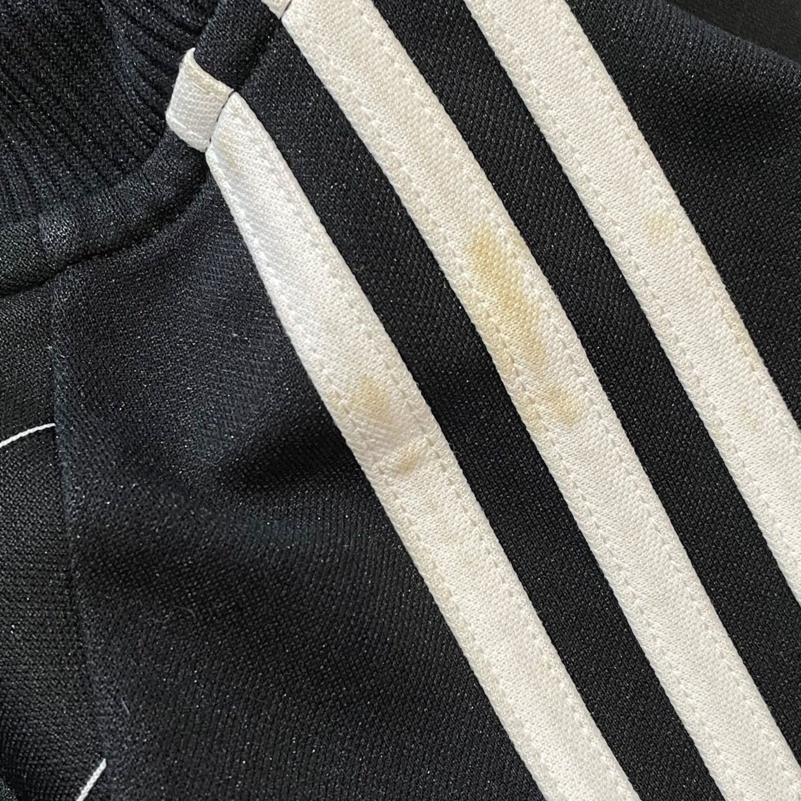 old アディダス トラックジャケット ジャージ 黒 ハート柄 S ハイネック 00s 2000's old adidas アディダス トラックジャケット ジャージ