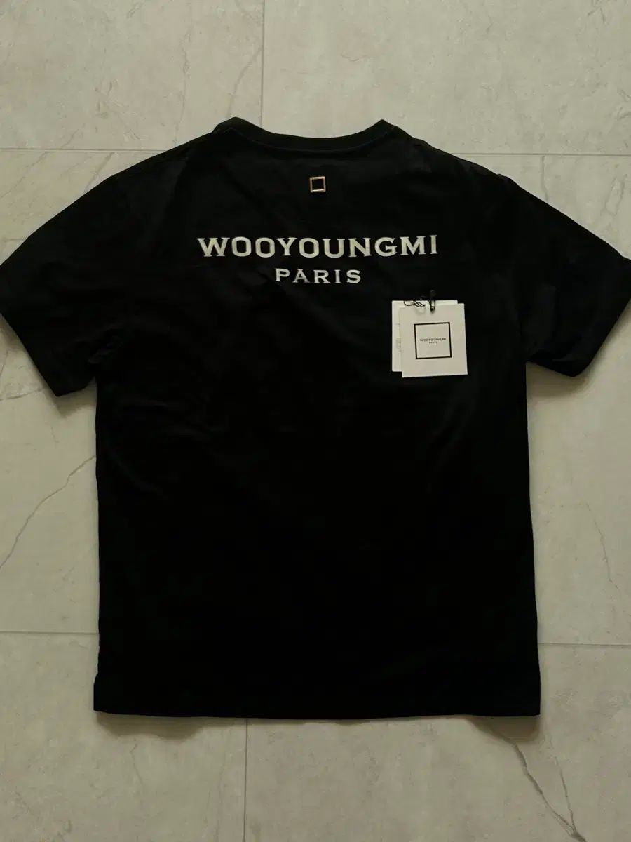 WOOYOUNGMI ウーヨンミ バックロゴ 半袖 フルセット