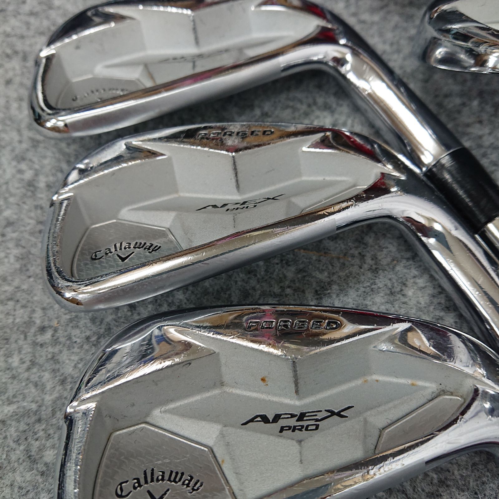キャロウェイ 2019 APEX PRO FORGED アイアン #5-PW 6本セット N.S.PRO 