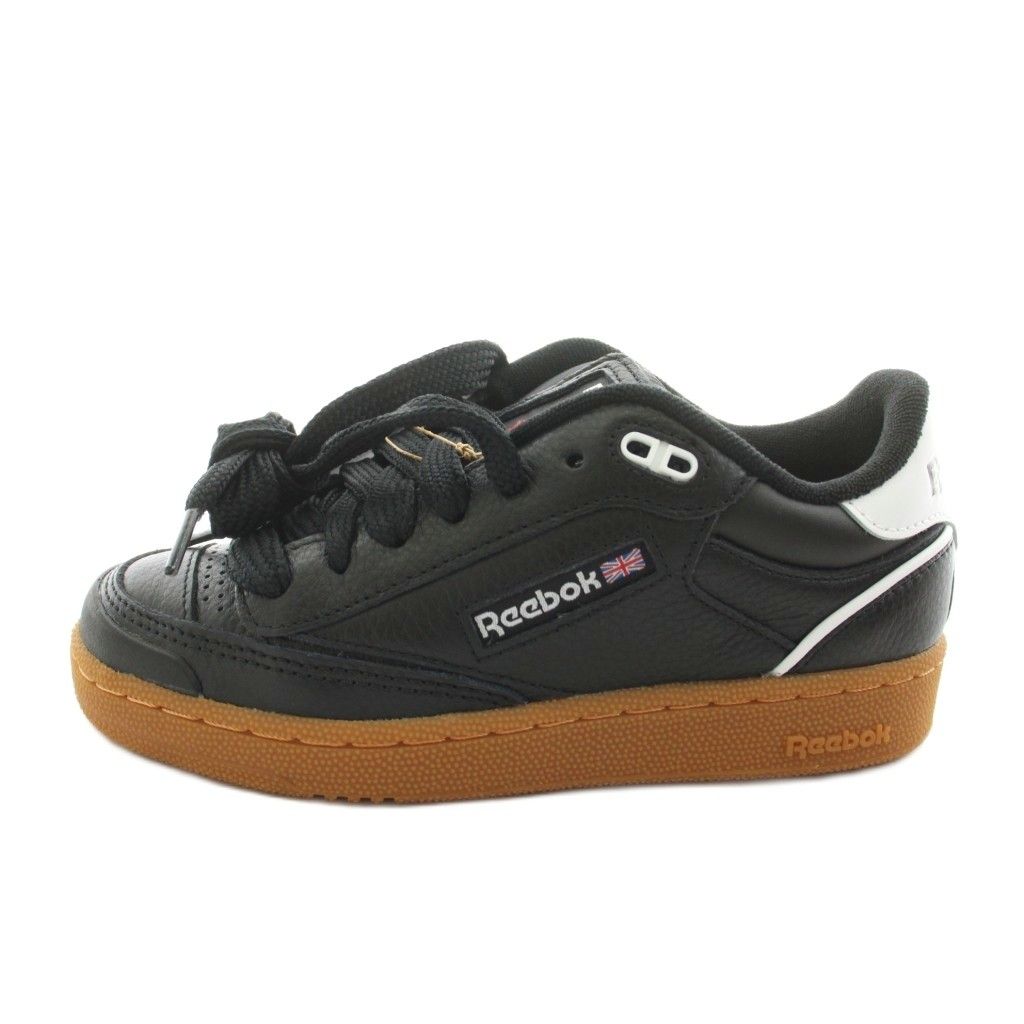 リーボック Reebok CLUB BULC クラブ シー バルク スニーカー ローカット レザー US3.5 22.5cm 黒 ブラック 100033925 /KU