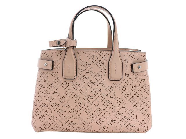 BURBERRY バーバリー バッグ バナー 2wayバッグ ピンク レザー 2148104074263 【中古】【200】
