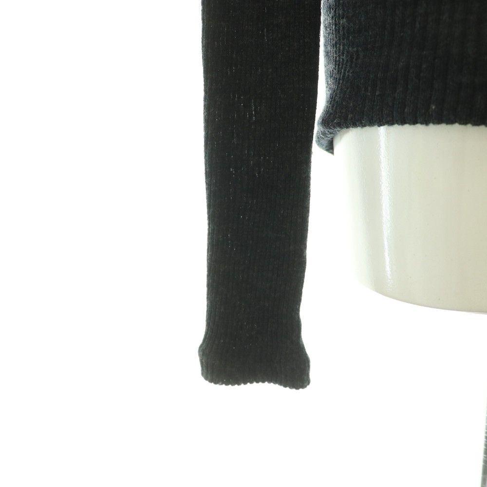 オーラリー AURALEE 24AW WOOL SOFT RIB CREW NECK ウールソフトリブ 