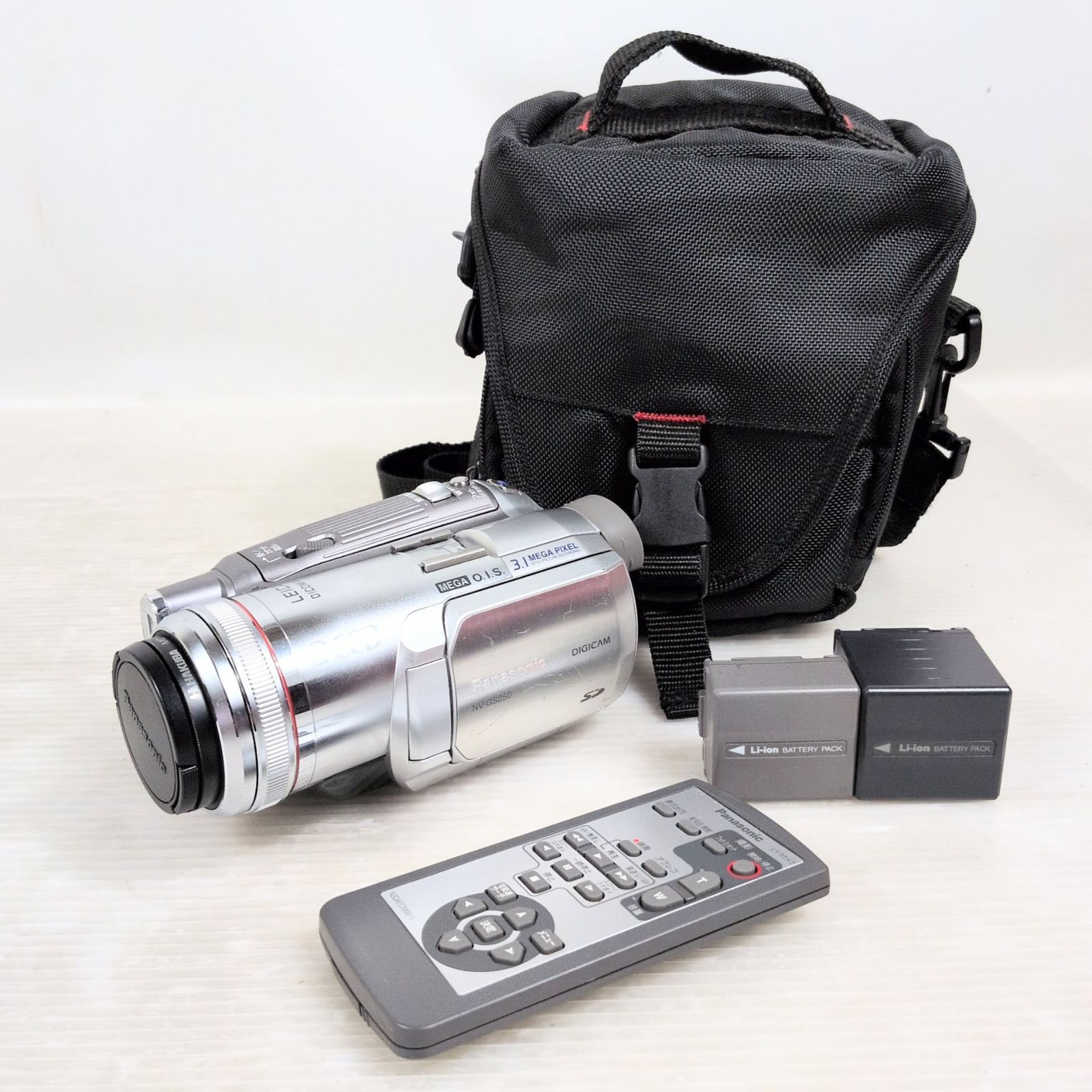 動作品 Panasonic miniDV ビデオカメラ NV-GS250 Panasonic NV-GS250-S