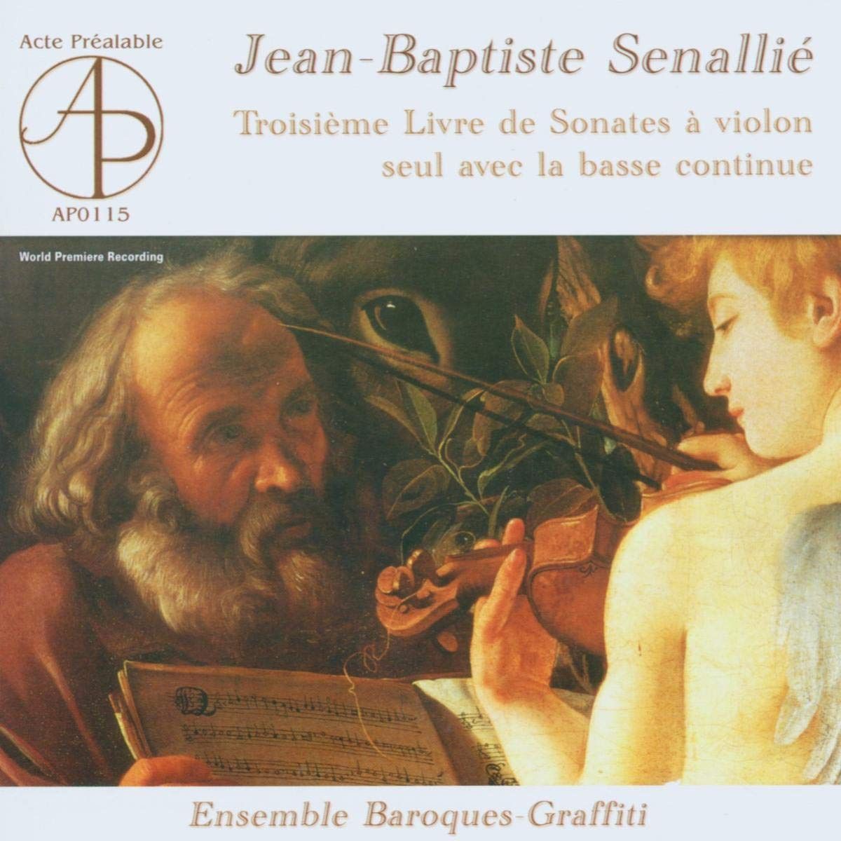 【CD】Senalli: Troisime Livre de Sonates