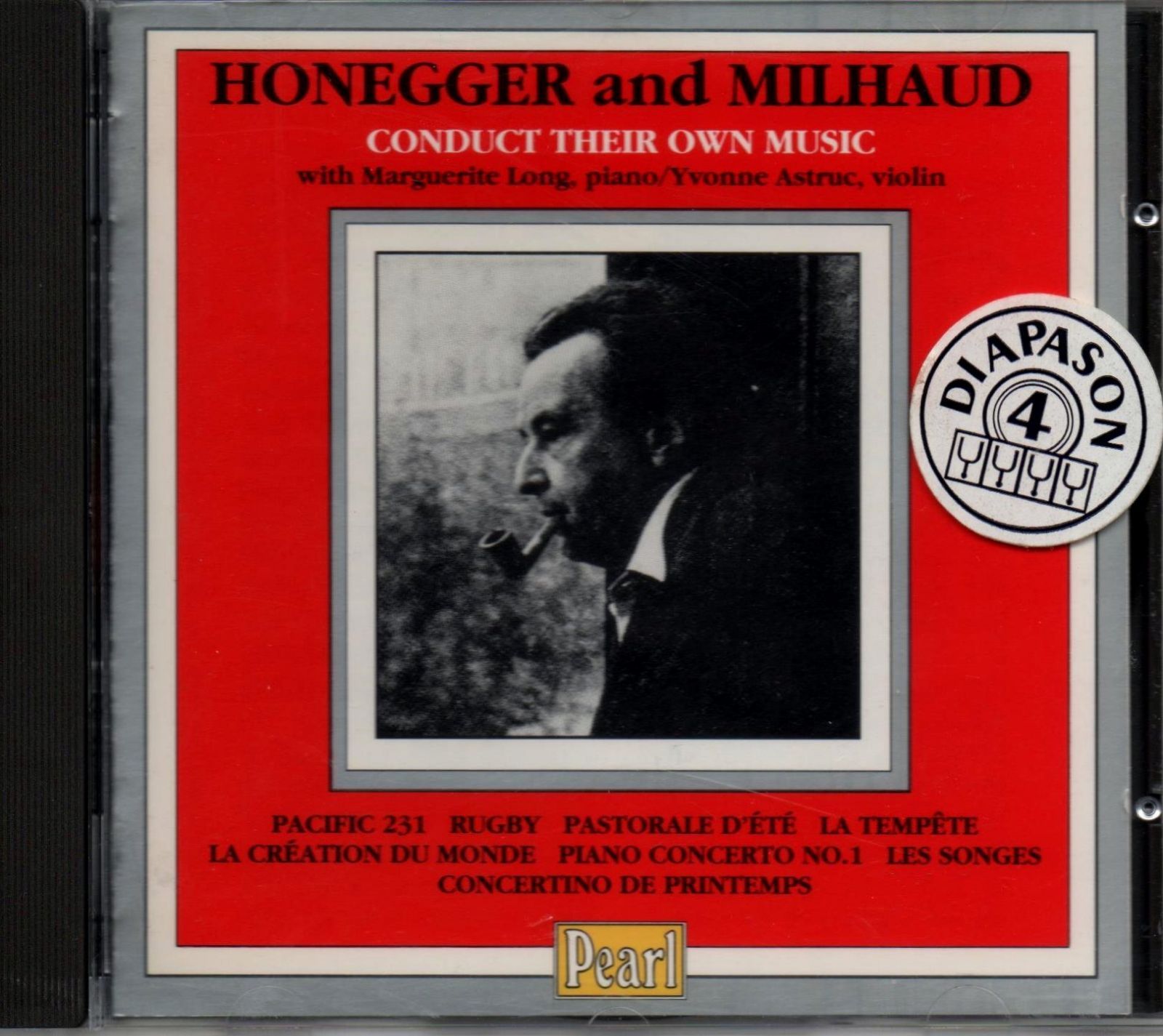 【CD】Milhaud:Composer Conducts