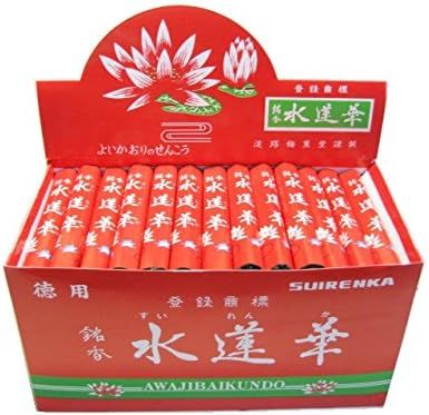 Awaji Baikundo謹製 Incense Sticks 杉Incense 徳用水蓮華 中把 100入×8箱 #300