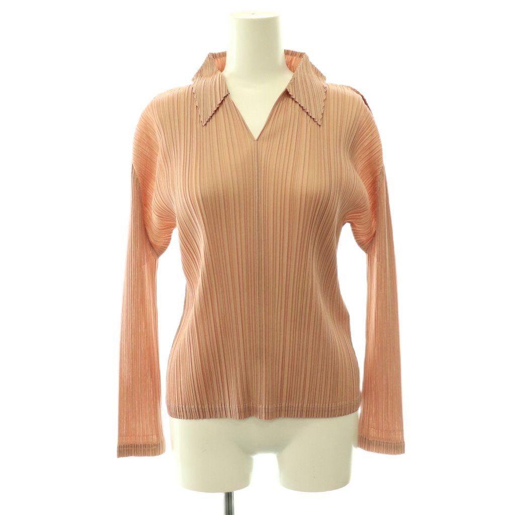 プリーツプリーズ PLEATS PLEASE イッセイミヤケ PP33JK141 襟付き 