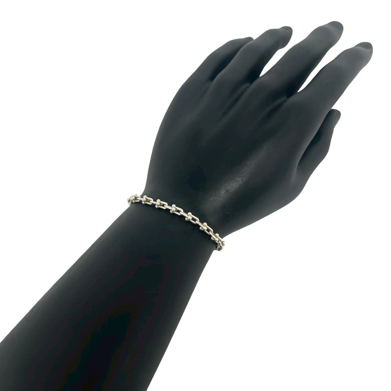 極 美品 TIFFANY&Co. ティファニー ハードウェア マイクロリンク 