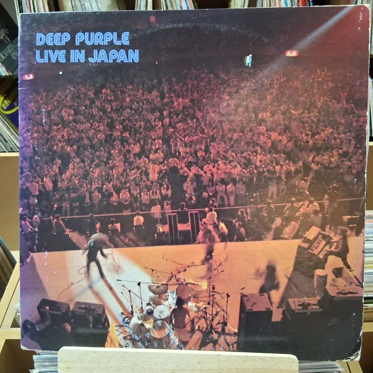 みょうばん 収集価値 浸漬 PURPLE パープル Live in Japan ダブル LP
