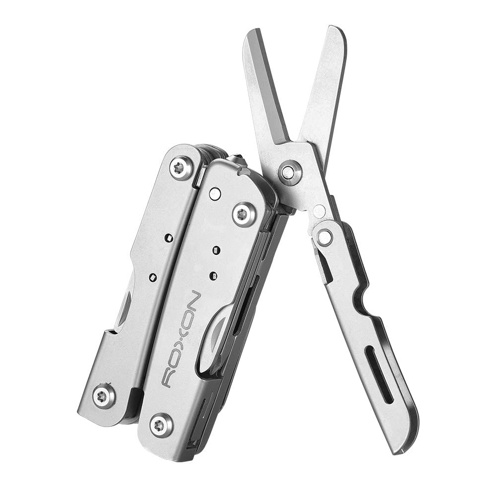 ROXON M2 14-in-1　ミニマルチツール 小型軽量モデル折り畳みはさみ付きSTORMミニso 65ca3004