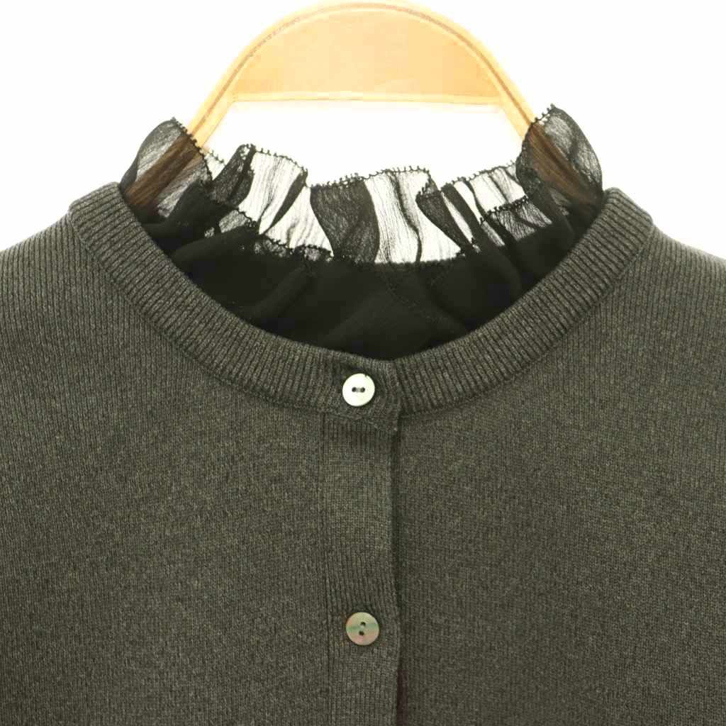 ユナイテッドアローズ UNITED ARROWS 25AW 4WAYシフォンカーデ 長袖
