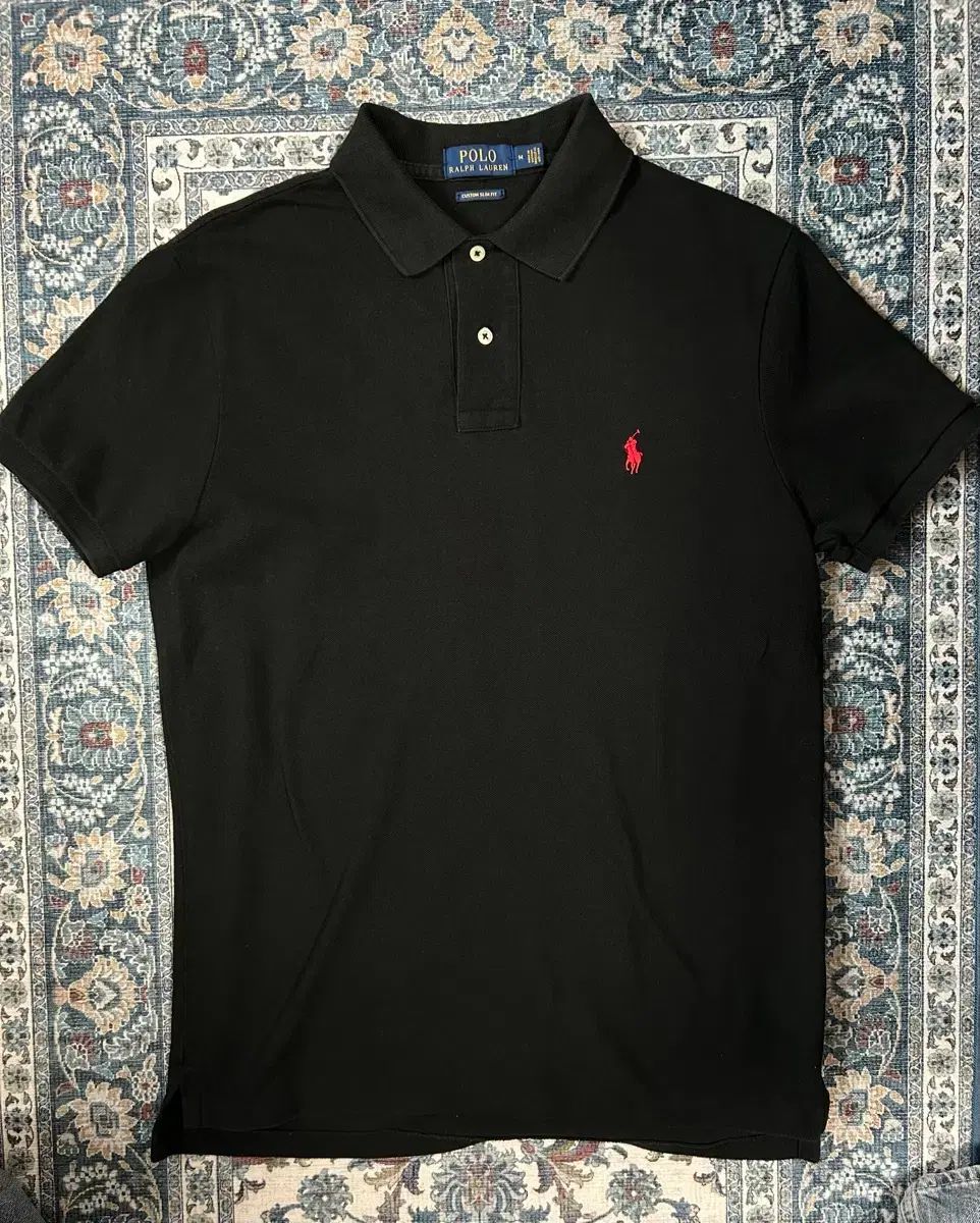 ポロ 半袖 カラーTシャツ M
