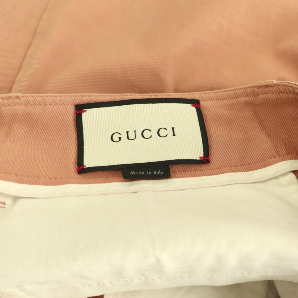 グッチ GUCCI ハーフパンツ コットン チノ ショーツ 48 ベージュ /SY