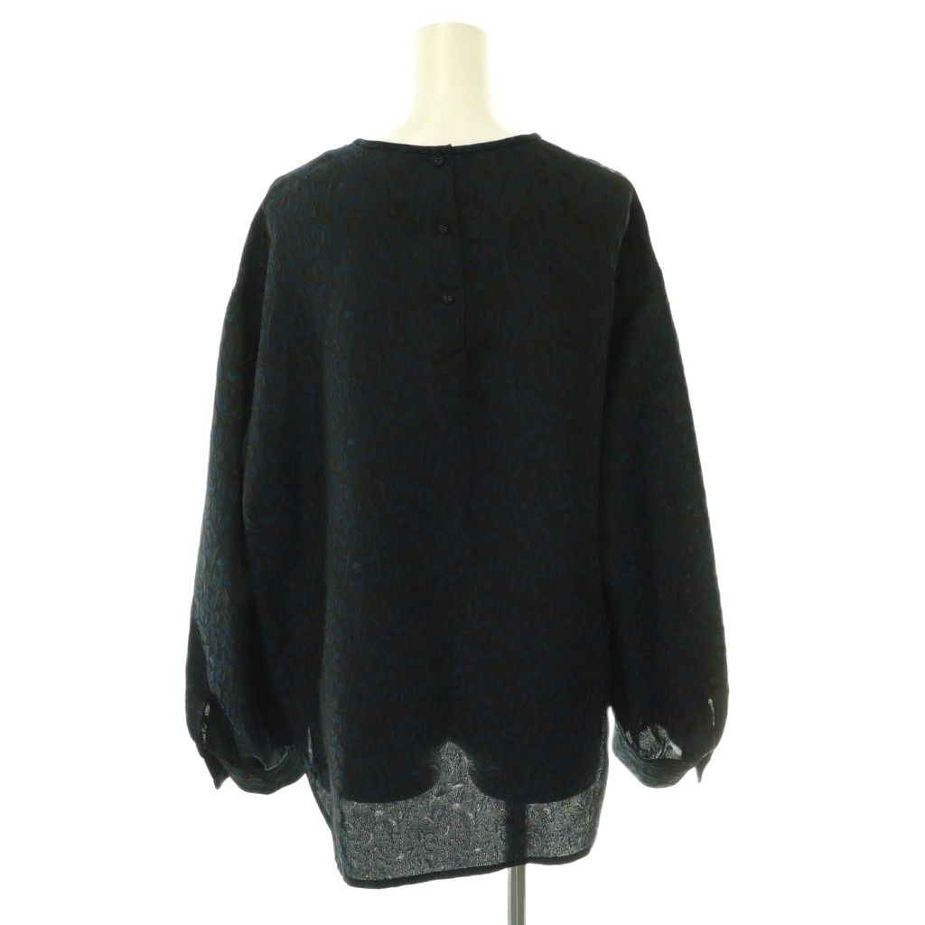 フローレント FLORENT 24AW ボタニカルジャガードブラウス プル 