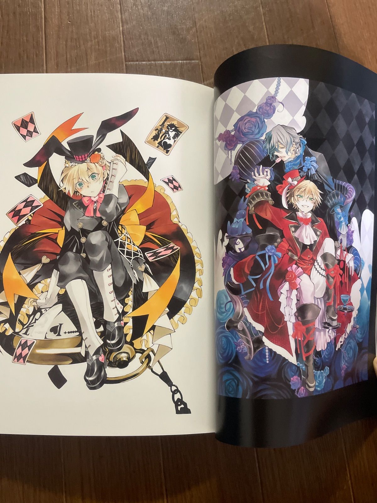 望月淳画集 Pandora Hearts odds and ends ケース入 スクウェア