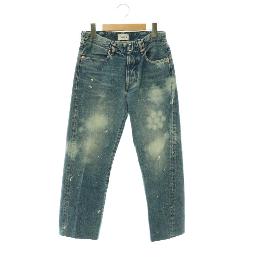 タナカ TANAKA 26SS NEW CLASSIC JEAN TROUSERS デニム ジーンズ ボタンフライ コットン 25 ライトブルー ST-126-BB /NR ■OS
