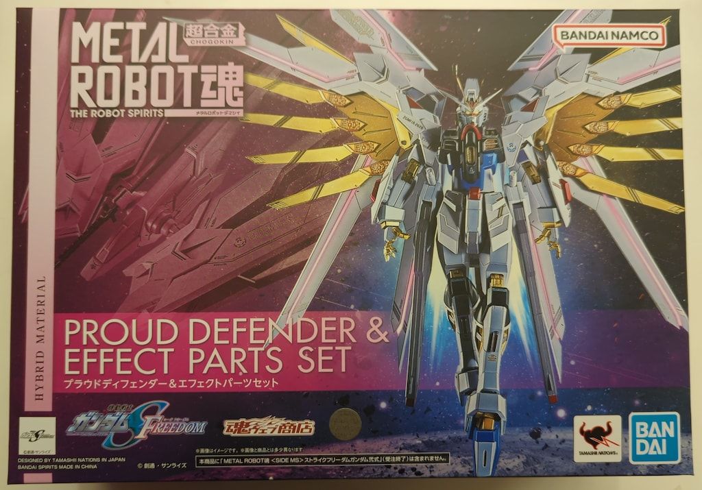 BANDAI SPIRITS METAL ROBOT魂 <SIDE MS> 機動戦士ガンダムSEED FREEDOM プラウドディフェンダー&エフェクトパーツセット
