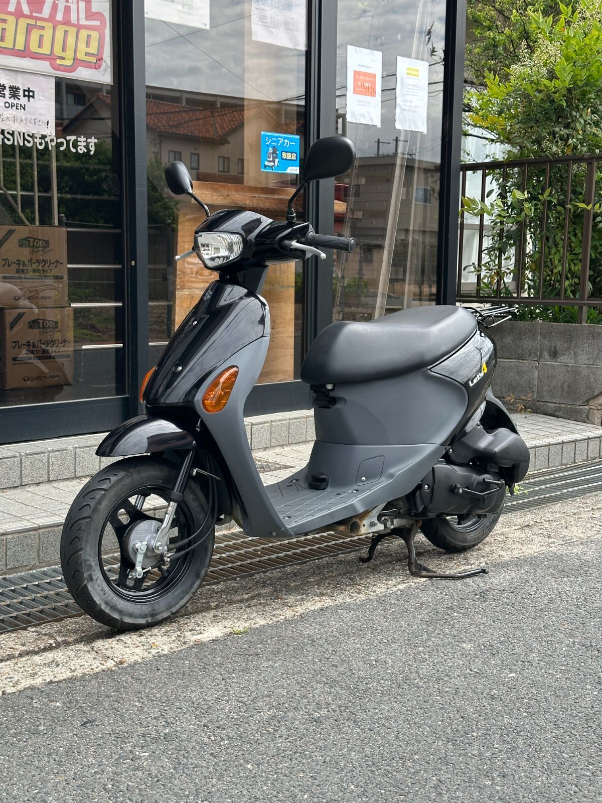 スズキ SUZUKI レッツ4 LET`S4 2437km CA45A 一部無料配送可能 原付 バイク バンガレージ 京都
