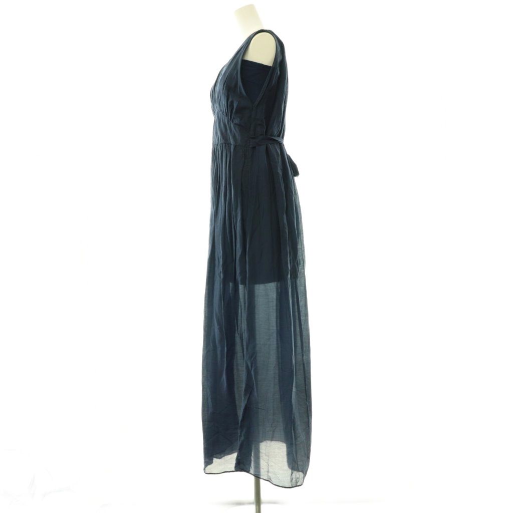 マイラン MYLAN Crinkle Maxi One Piece ワンピース シアー シルク混