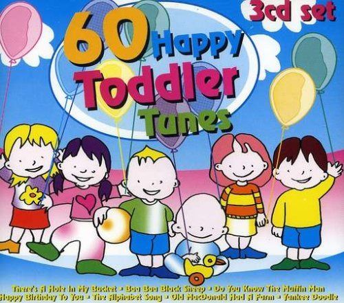 【CD】60 Happy Toddler Tunes