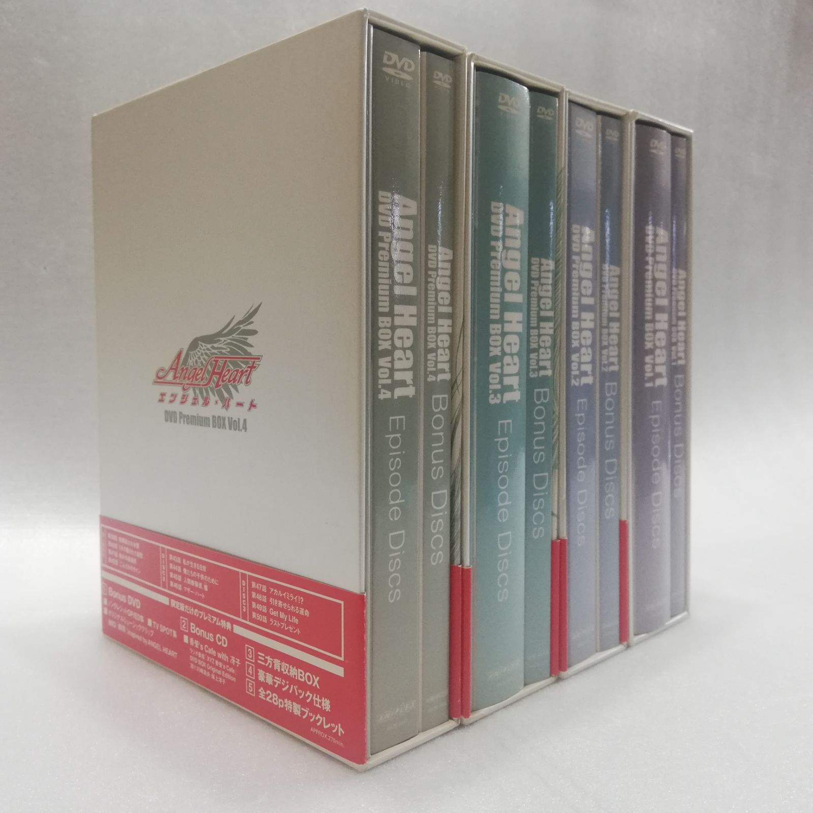エンジェル・ハート DVD Premium BOX 全4BOXセット Angel Heart 完全