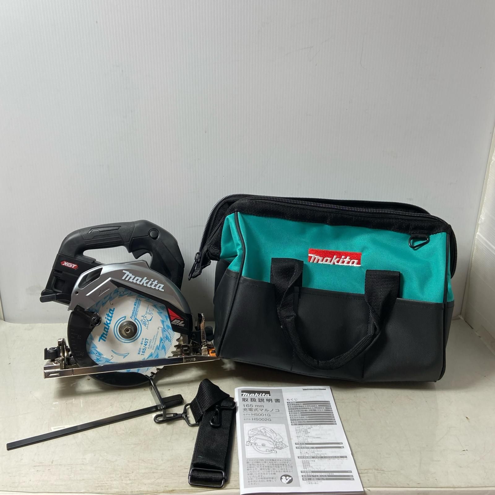 MAKITA マキタ 165mm 40V 充電式マルノコ HS001G ブラック