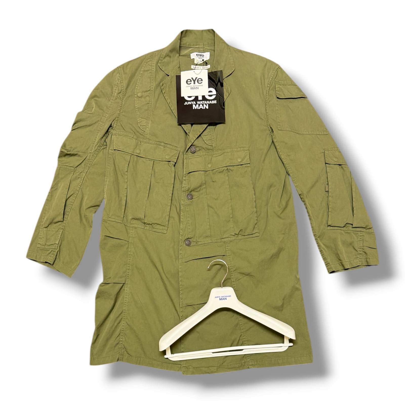 参考上代159500円 未使用 eYe JUNYA WATANABE MAN × Needles 25AW 綿 