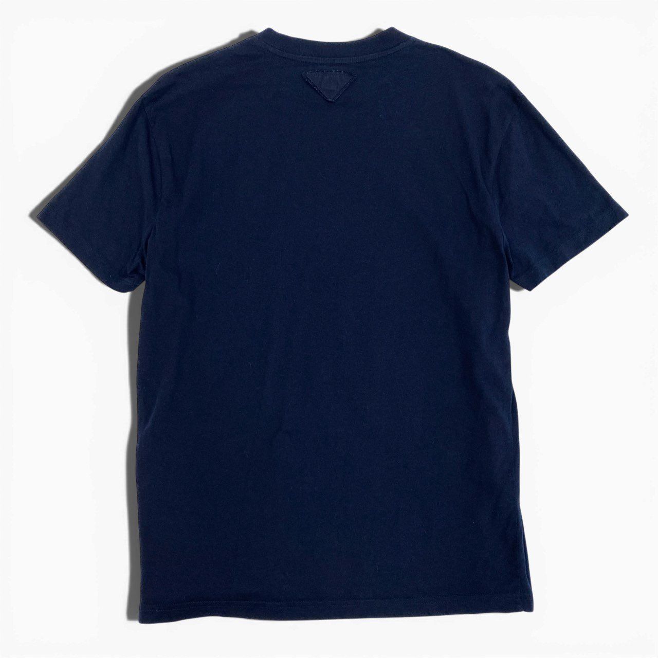 46a30 PRADA プラダ 半袖Tシャツ クルーネックTシャツ 三角ロゴ 