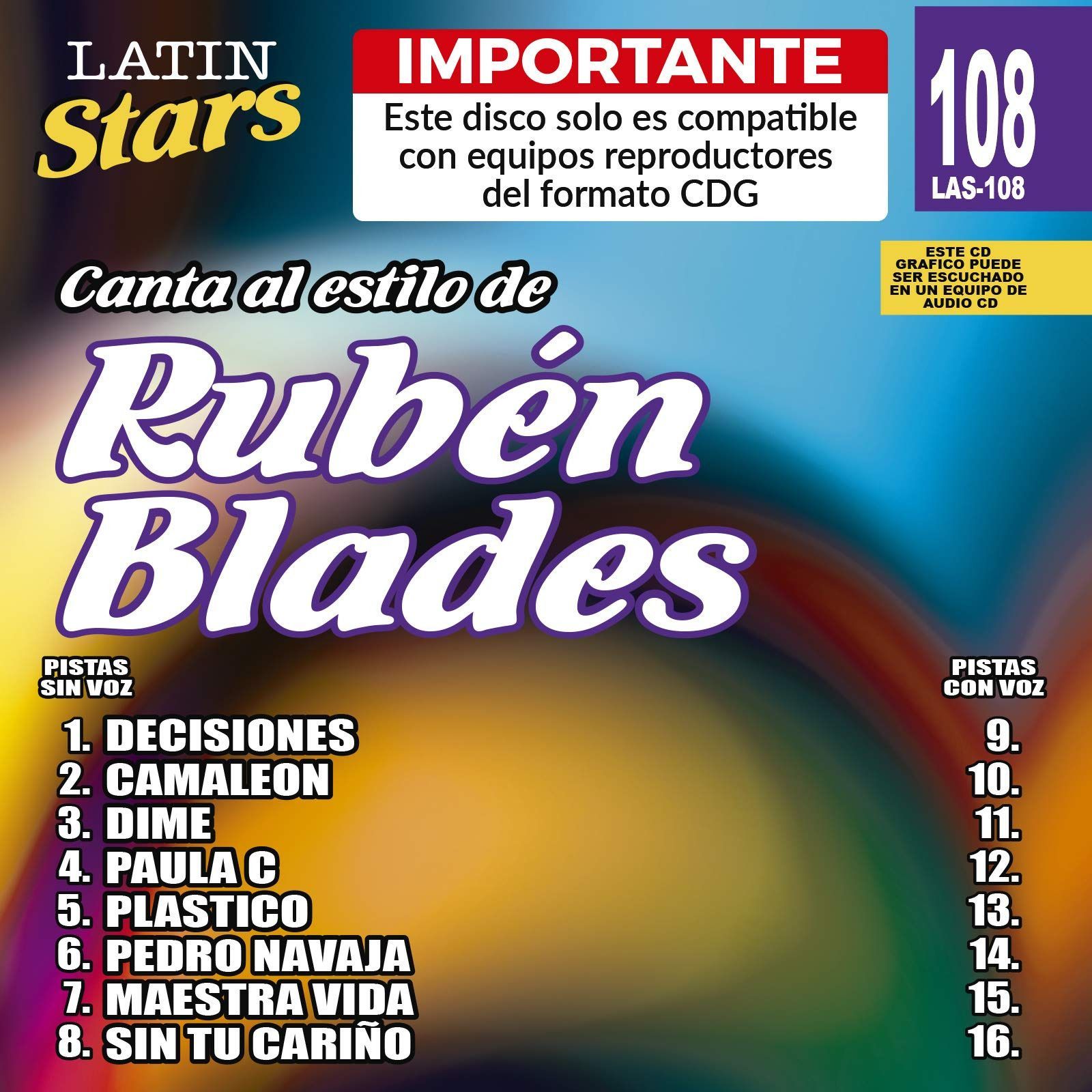 【CD】Karaoke: Ruben Blades 1 - Latin Stars Karaoke 10,047円