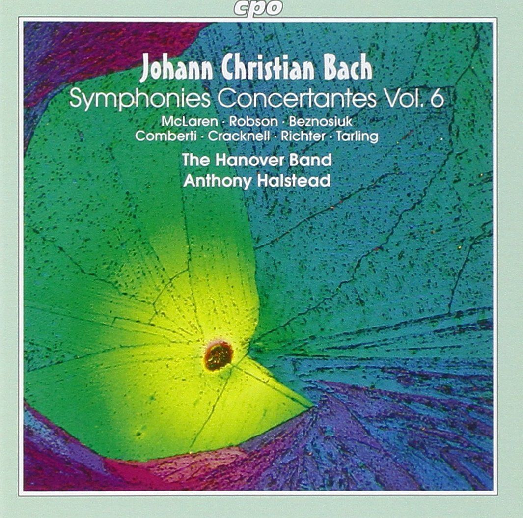 J.C.バッハ　協奏交響曲全集(CD6枚) CPO CD】J.C.バッハ:協奏交響曲集 第6集 (Bach: Symphonies Concertantes