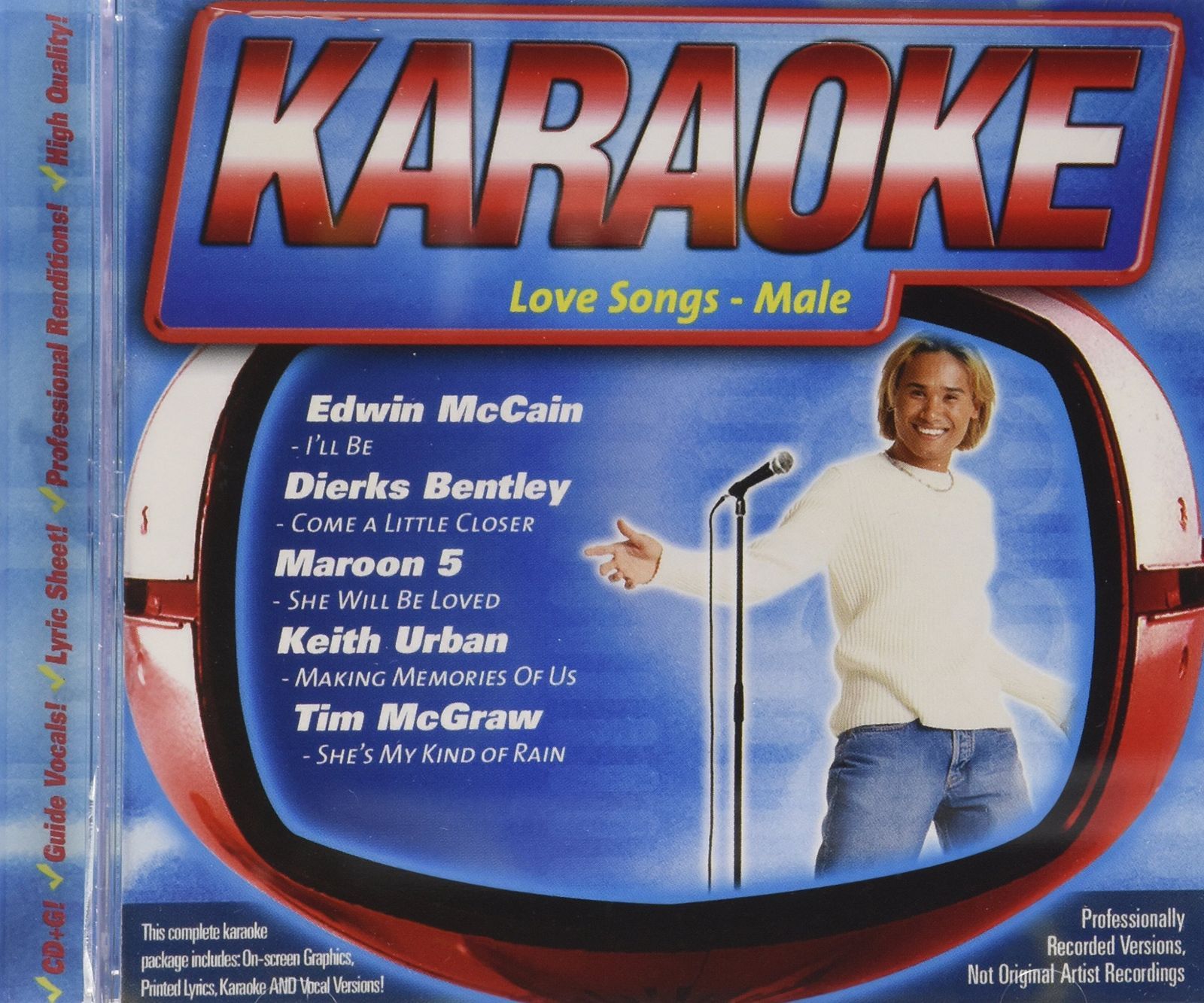 【CD】Karaoke: Love Songs - Male