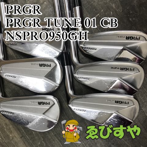 狭山■【中古】 アイアンセット プロギア PRGR TUNE 01 CB NSPRO950GH S 26[2036]