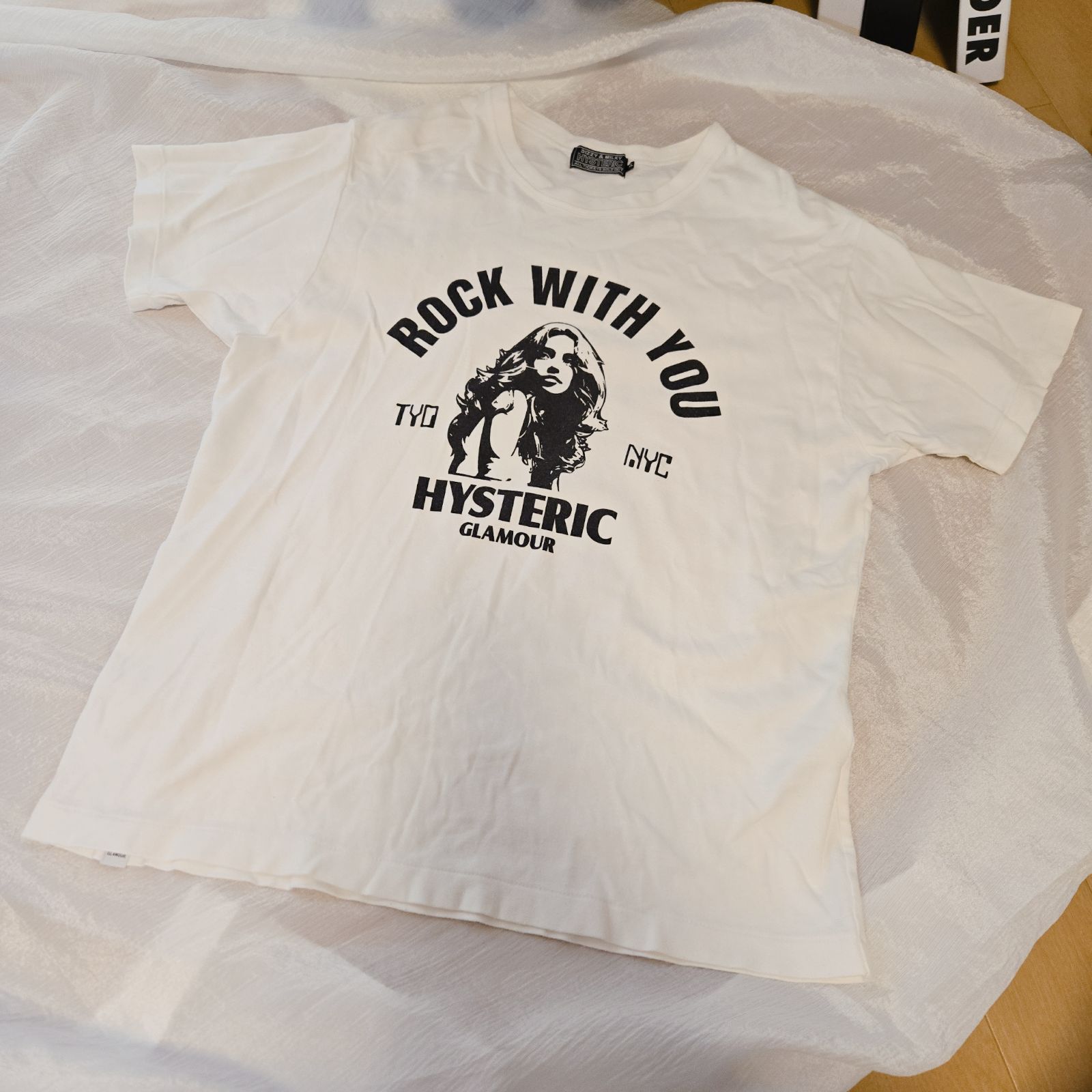 HYSTERIC GLAMOUR ROCK WITH YOU Tシャツ 【公式通販】