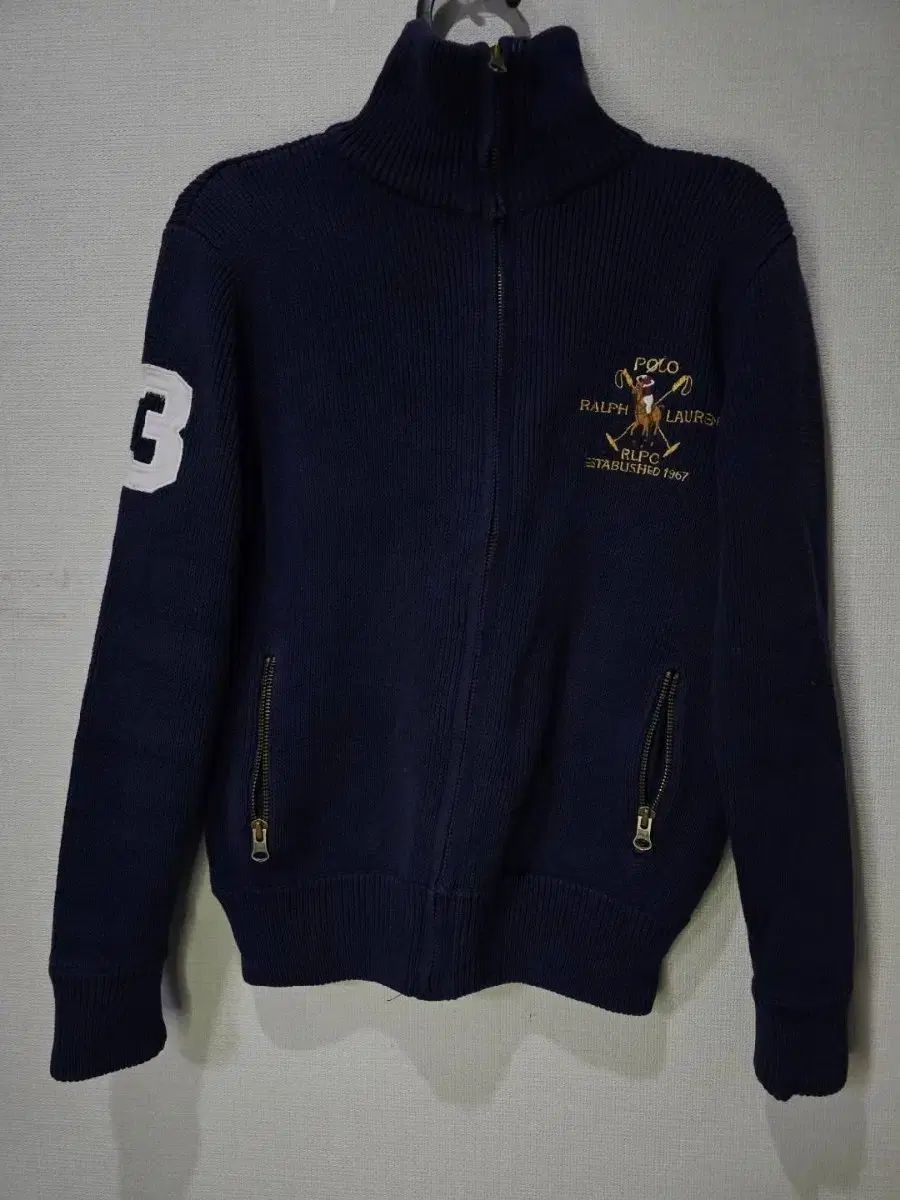 ポロ POLO レディース ビックポニー ニットジップアップ 90 95/ S M