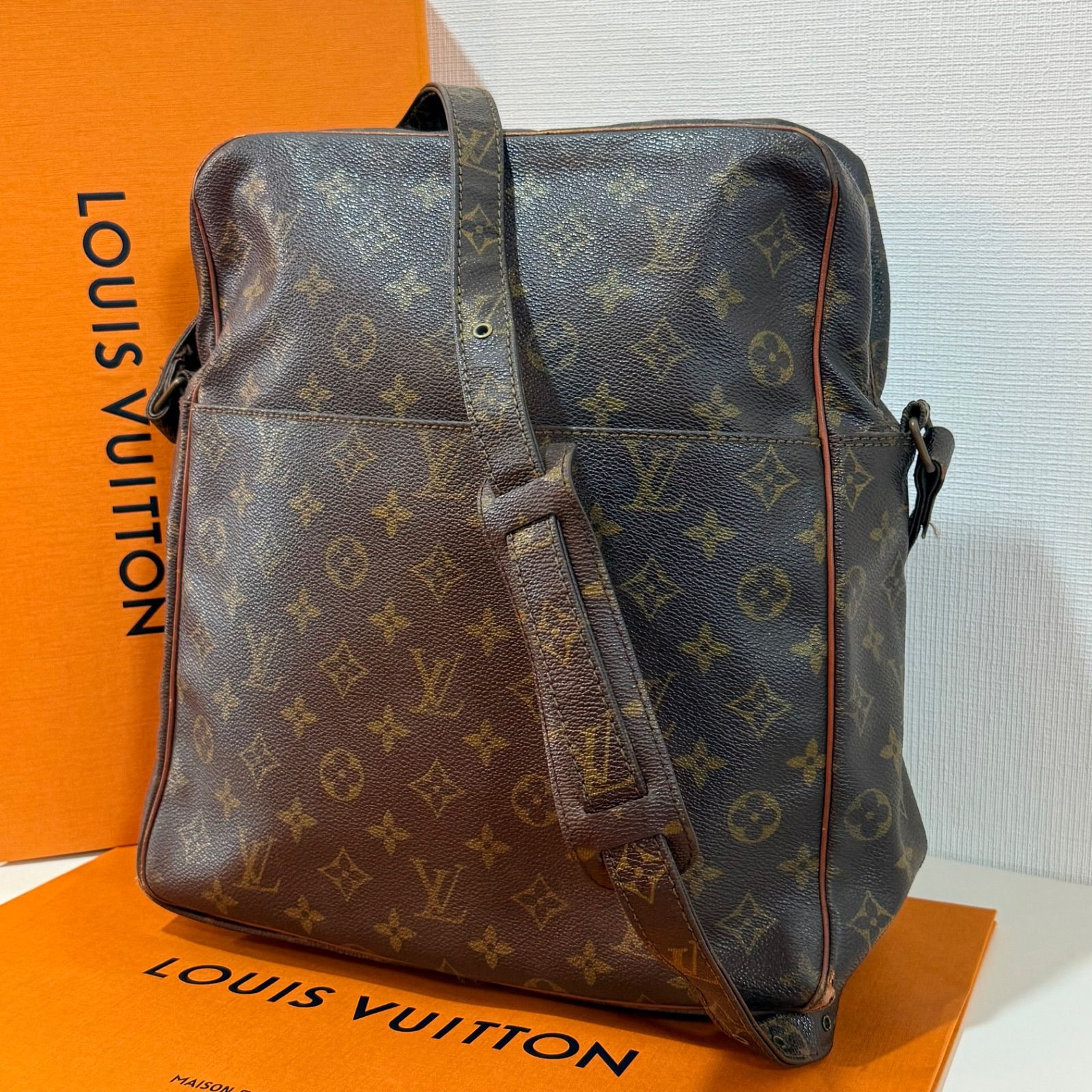 LOUIS VUITTON ルイヴィトン マルソー モノグラム ショルダー 美品