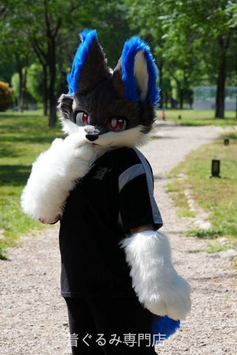 犬　猫　着ぐるみ ヘッド全頭　ヘッド ケモノ ファースーツ ぬいぐるみ コスプレ コスチューム Kurumi 一点物 C121