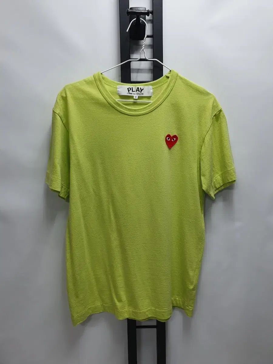 コム・デ・ギャルソン 半袖Tシャツ グリーン m